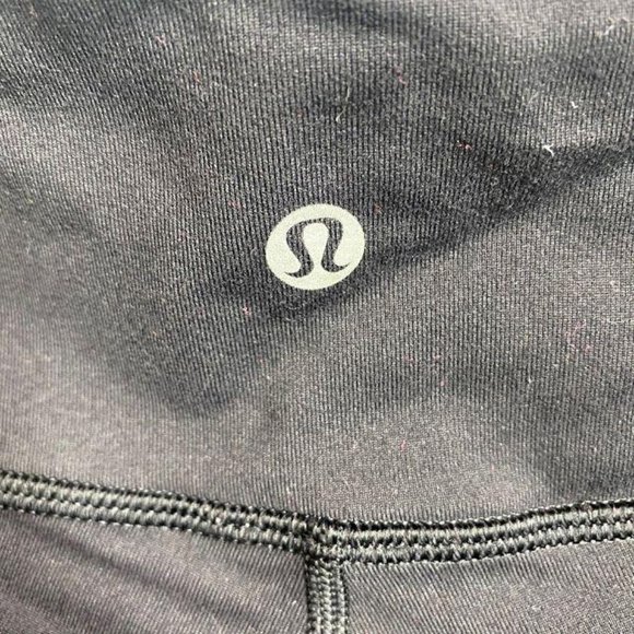 Lululemon Black Full Length Wonderunders - Picture 4 of 5